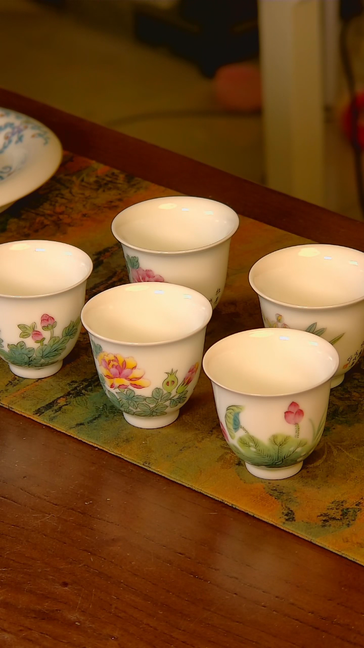 【闪购商品】杯手工手绘杯杯很美丽