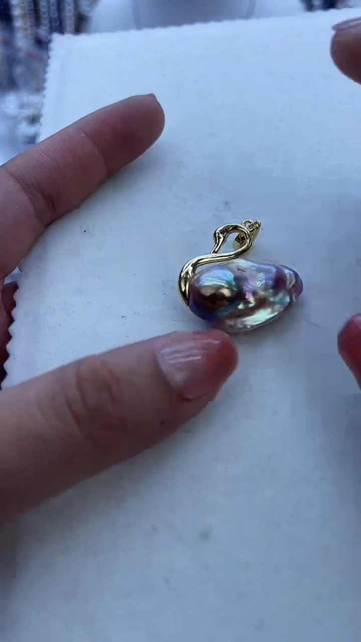 【闪购商品】淡水珍珠吊坠《不含链》未镶嵌667定制