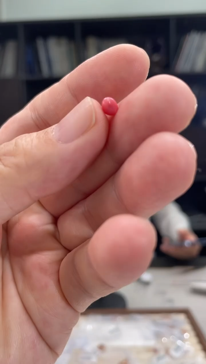 【闪购商品】海螺珠裸石未镶嵌82分火焰纹海螺石