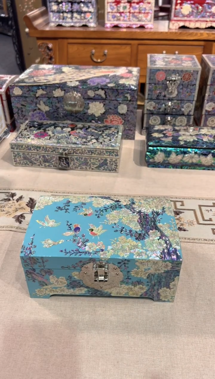 【闪购商品】满贝底鱼锁·弘贝雅螺钿漆器文化馆