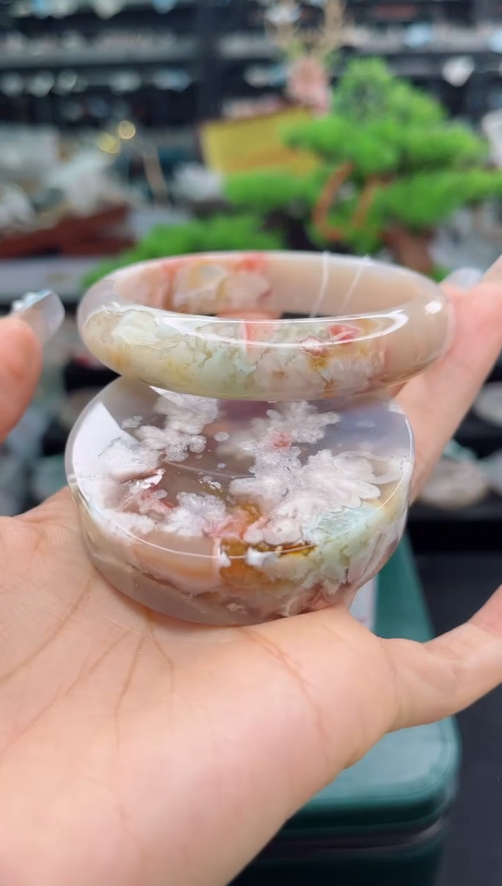 石英质玉未镶嵌手镯62圈口（赠品镯心）6388054