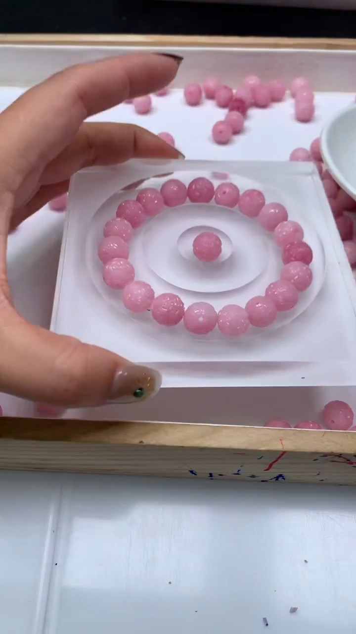 未镶嵌散珠拼合珍珠（马贝珠）A2007 女皇贝 回纹珠10mm10个8.8元