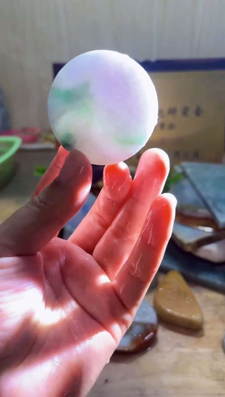 未镶嵌挂件翡翠A货常星2936