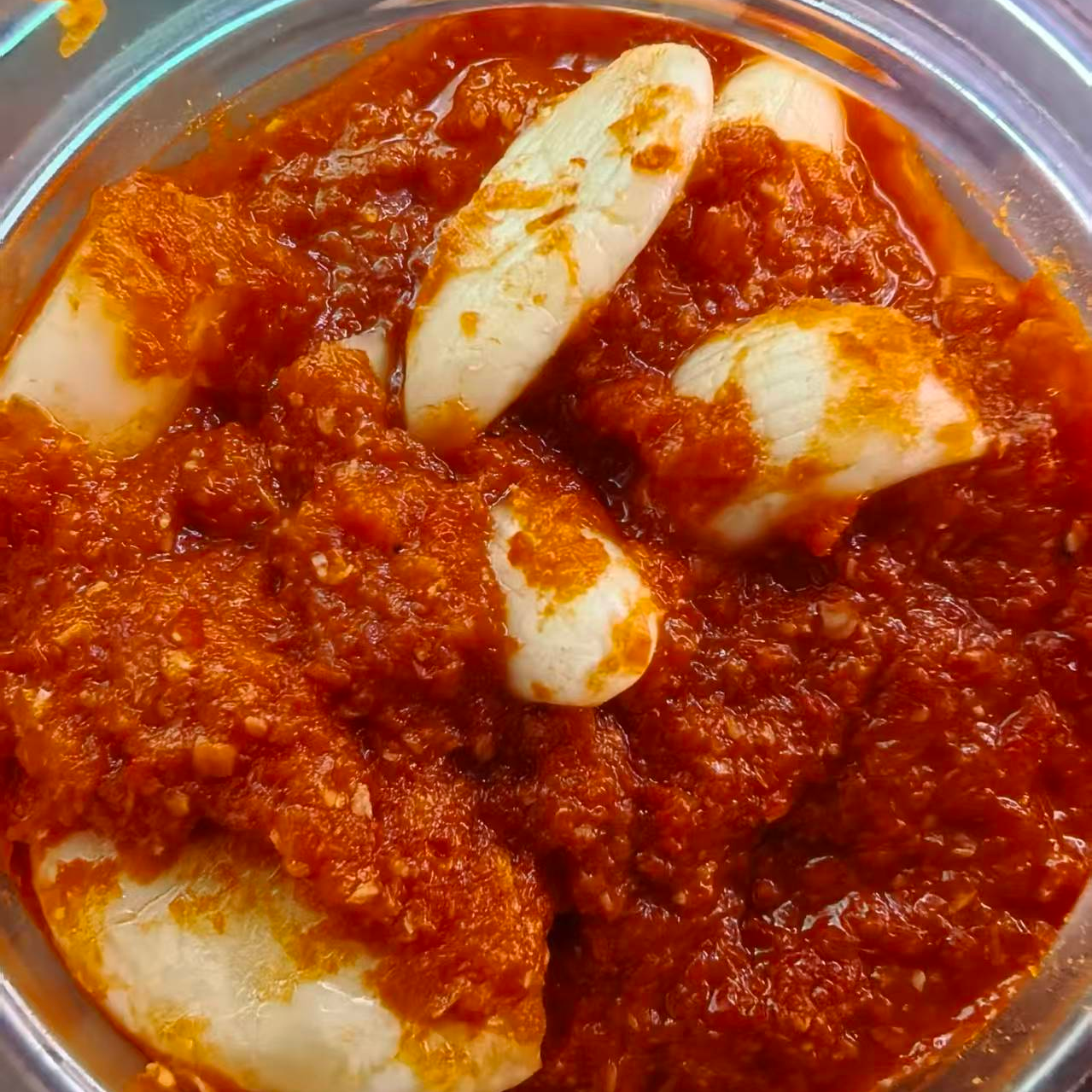 大蒜米 香辣炝大蒜米