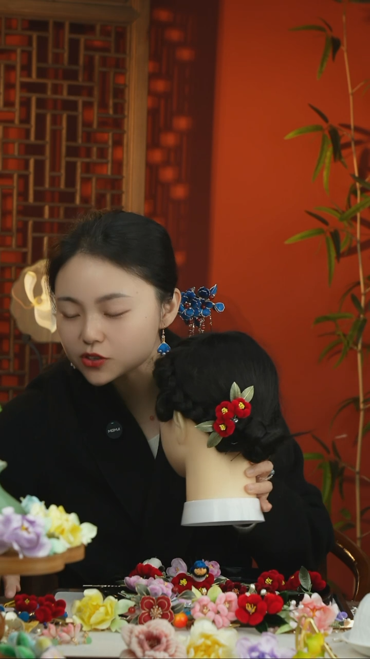 刺绣闪购纯手工非遗国风饰品