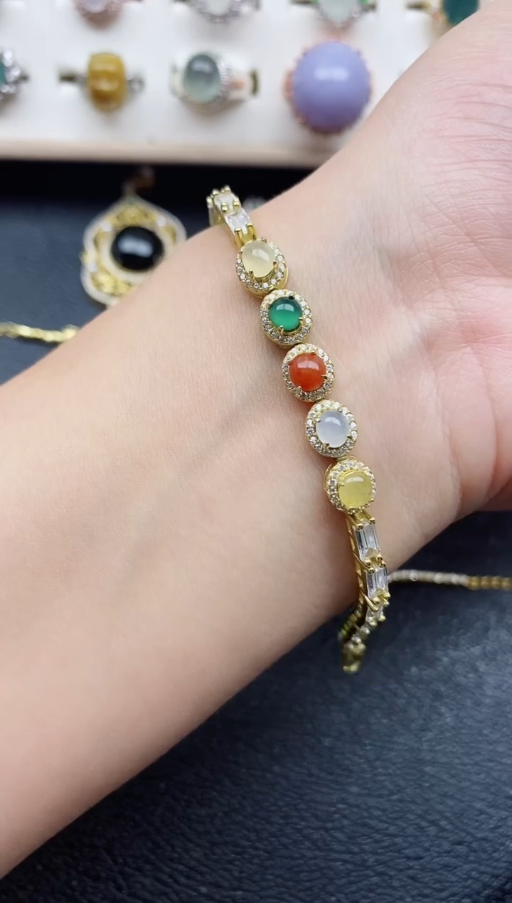 【闪购商品】翡翠戒指银S925镶嵌11111