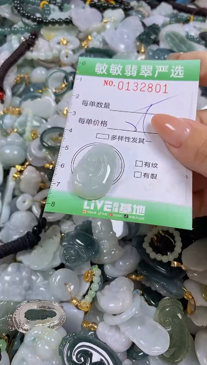【闪购商品】翡翠颈饰未镶嵌闪购0132801