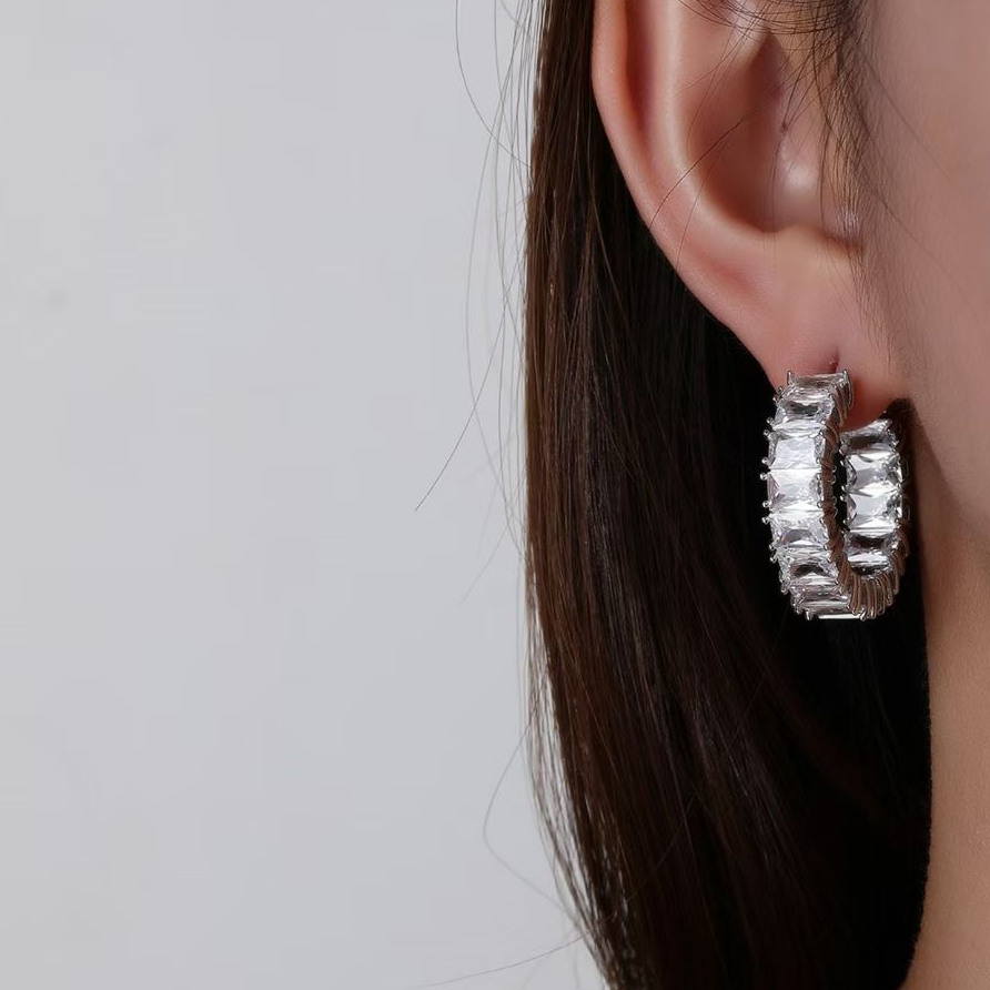 （一号耳饰）铜合金6层电镀保色精致