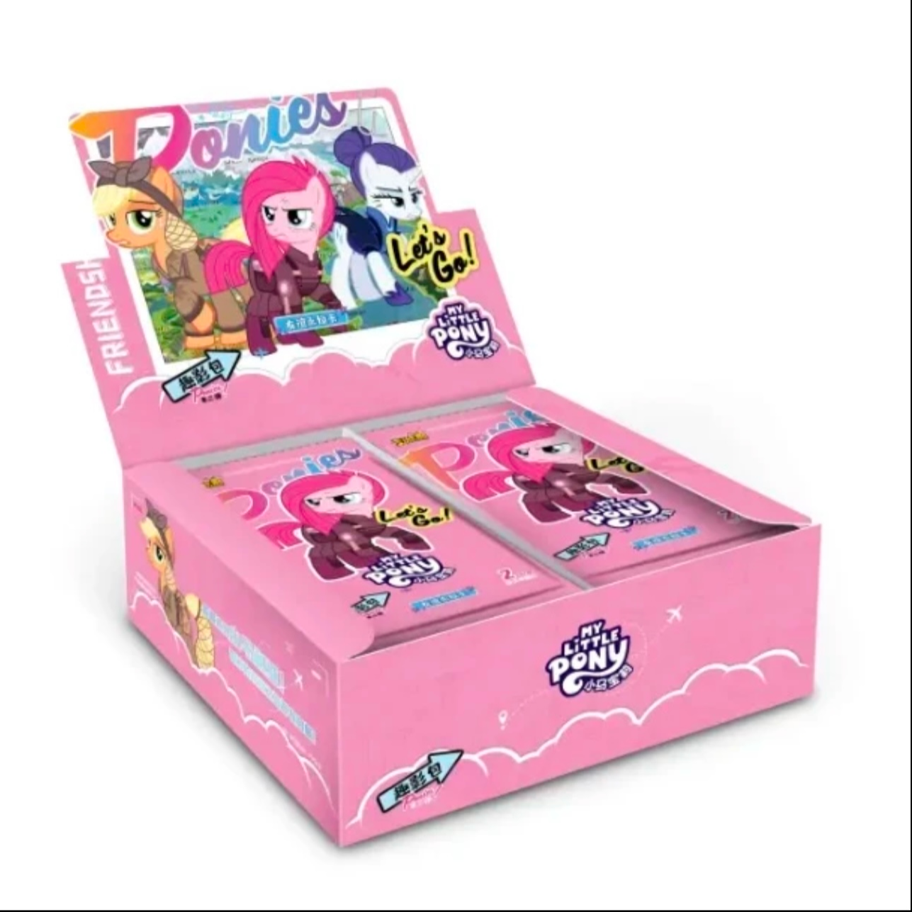 【大胃王SSR+3无限叠】小马宝莉卡片趣影包（代拆）