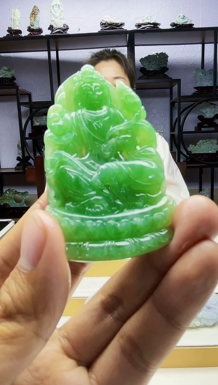 【闪购商品】定制翡翠未镶嵌毛货02130073