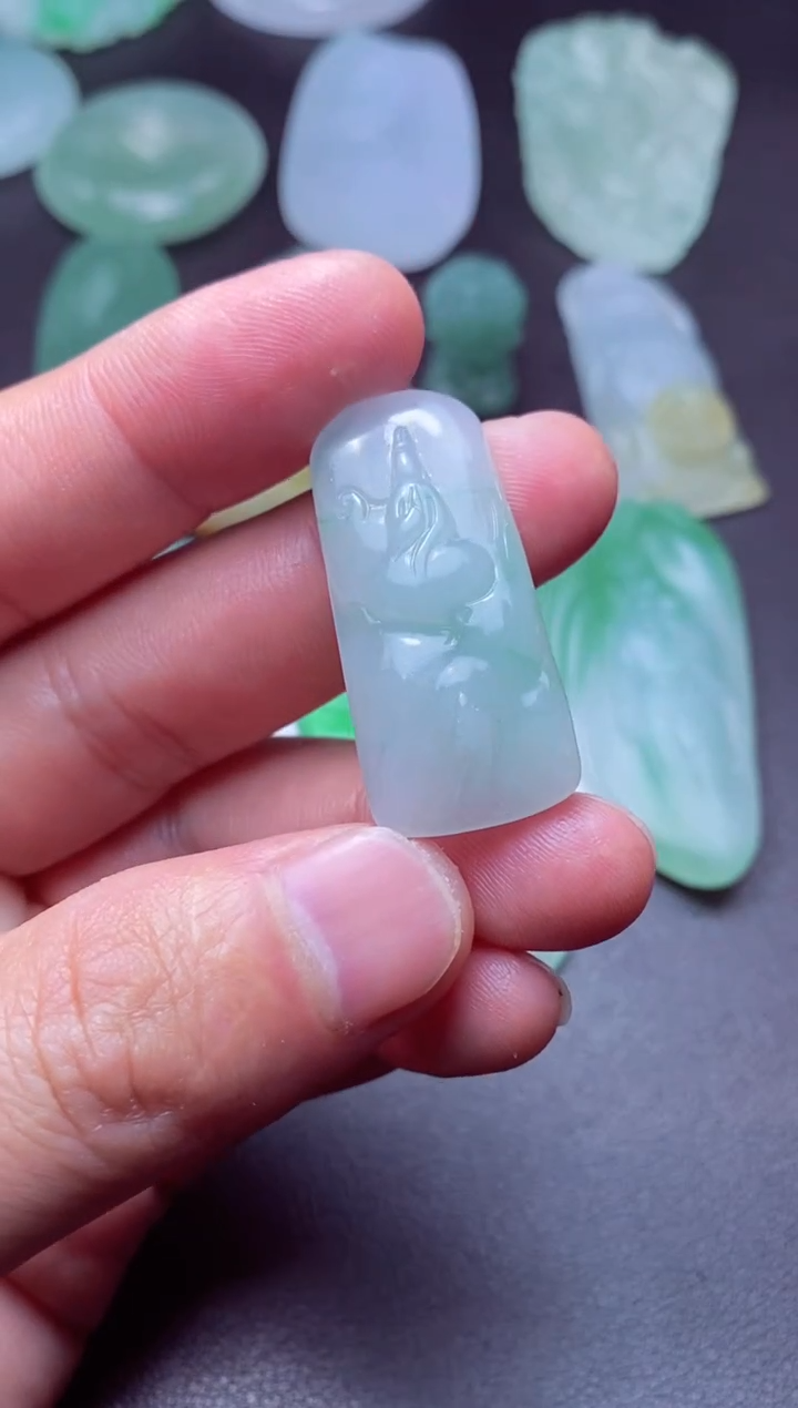 未镶嵌定制翡翠a货翡翠