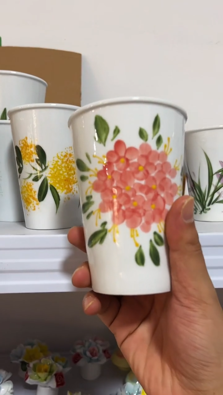 微瑕手绘餐饮具玲珑