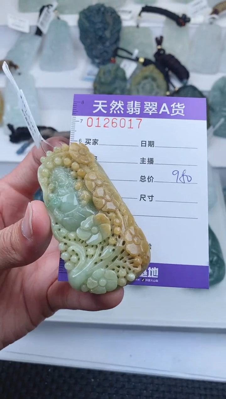 【闪购商品】翡翠颈饰未镶嵌        017