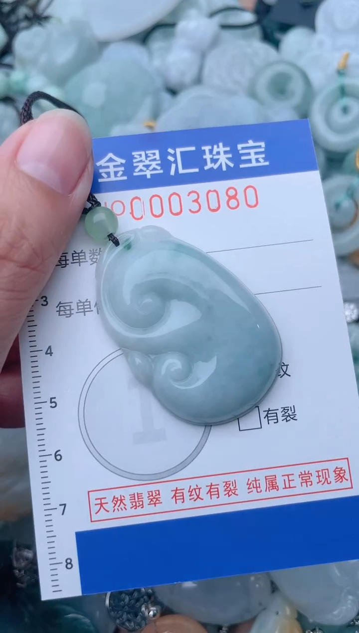颈饰未镶嵌翡翠3080