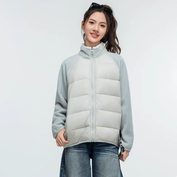 78085 冬款立领加棉校服神器外套