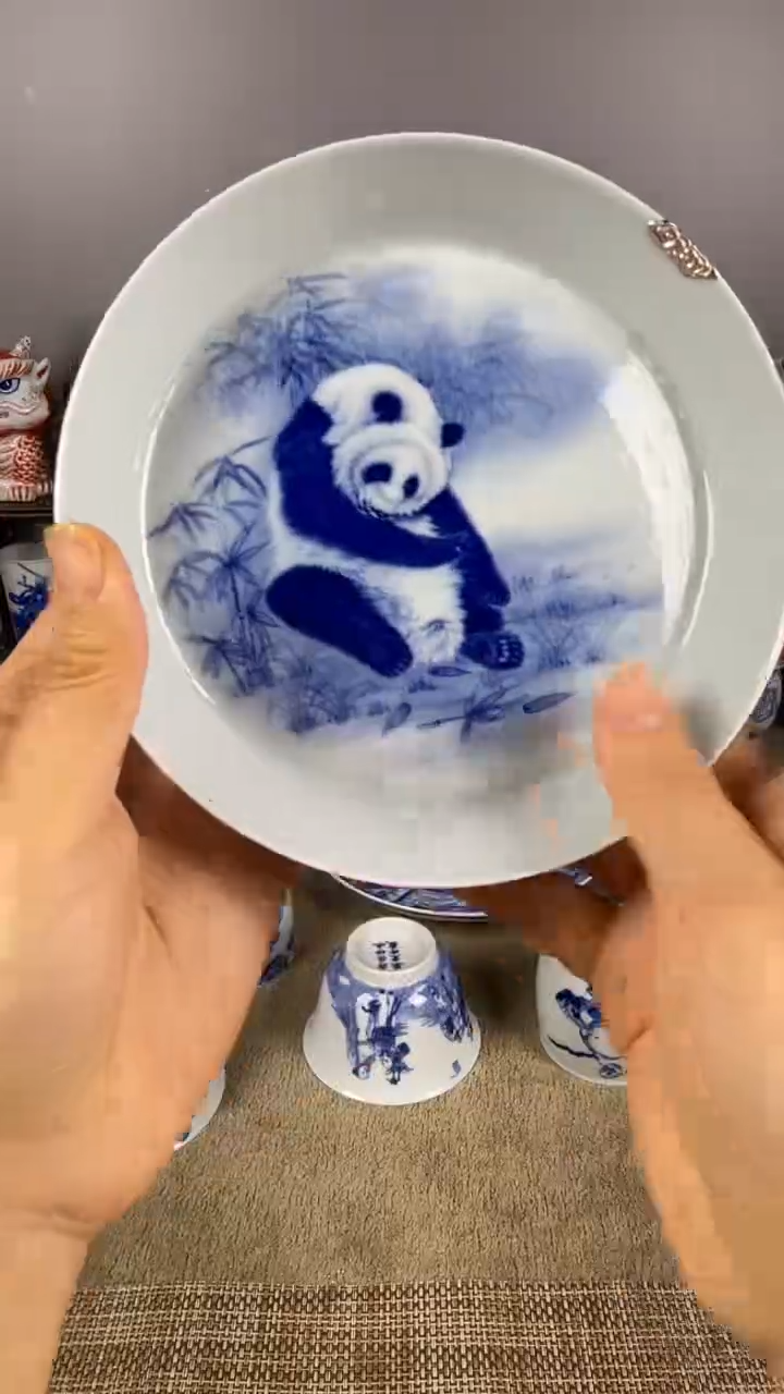【闪购商品】摆件微瑕景德镇手工手绘陶瓷