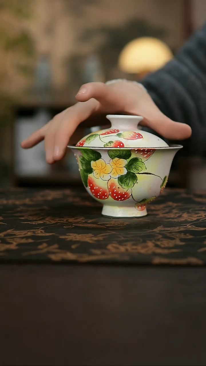 景德镇陶瓷杯碗柴烧多人