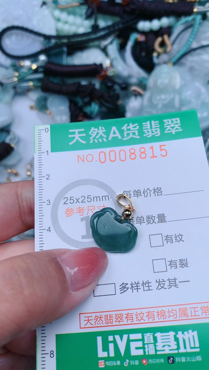 【闪购商品】翡翠颈饰未镶嵌.0008815