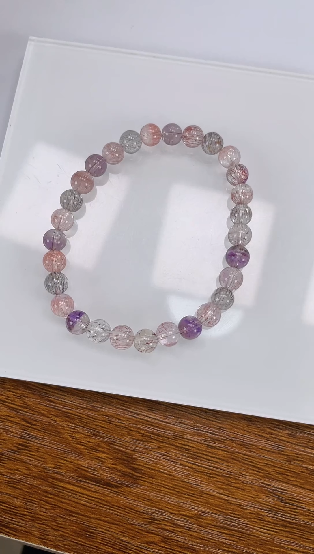 【闪购商品】水晶手链未镶嵌超七手串