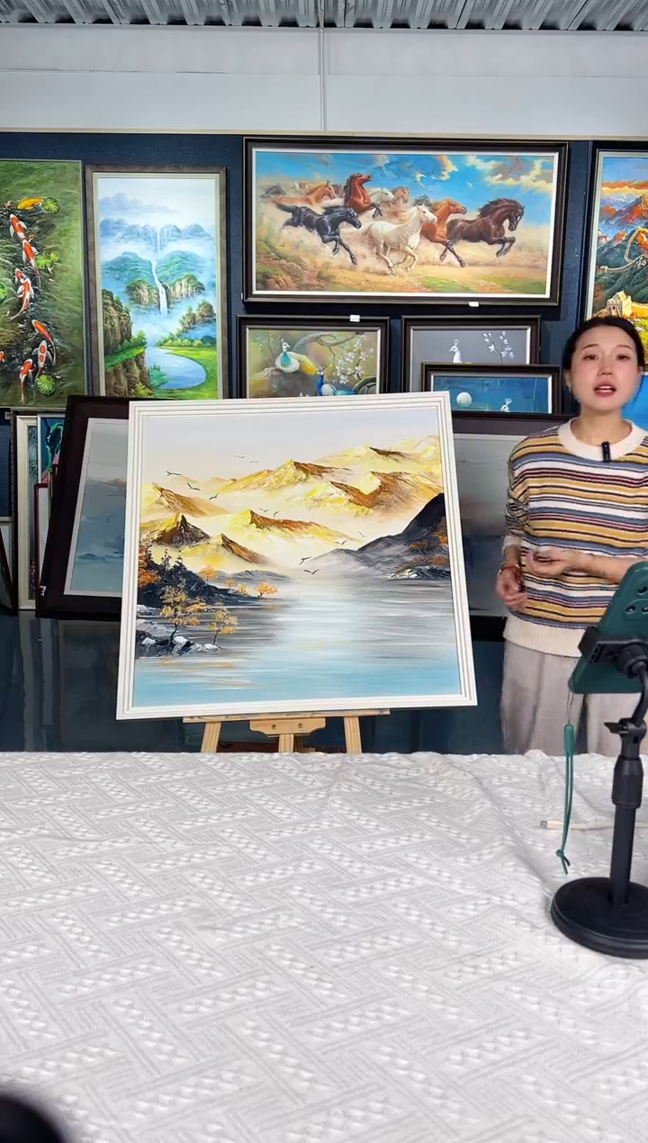 【闪购商品】油画103号 80*80 金山-手绘油画