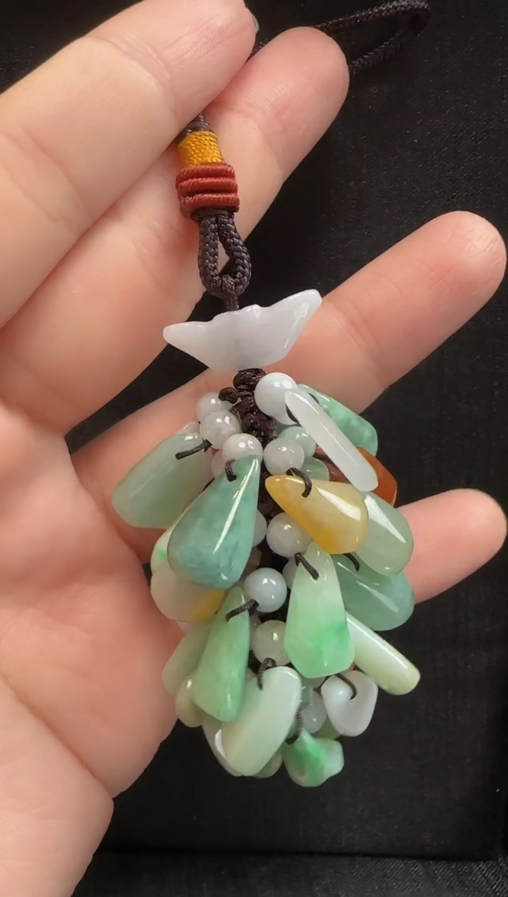 【闪购商品】翡翠挂件未镶嵌908水滴