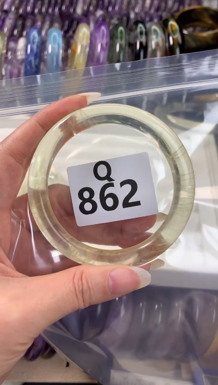 【闪购商品】水晶水晶手镯Q未镶嵌862-58