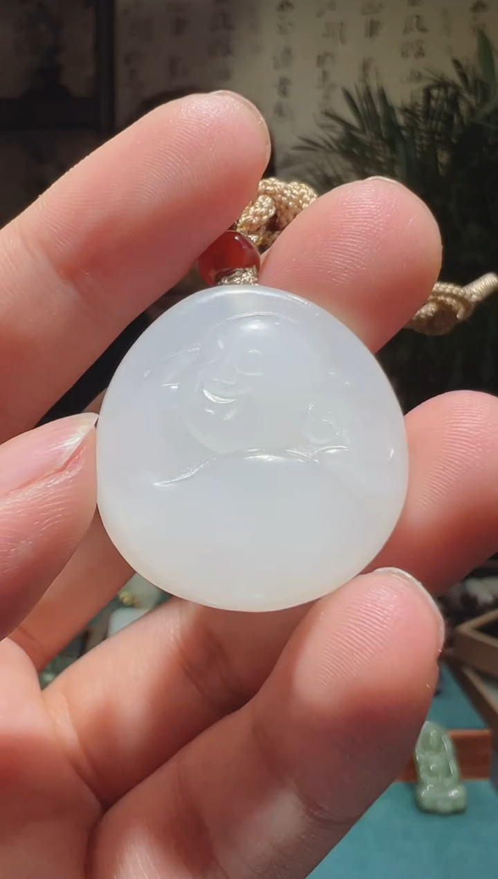 【闪购商品】和田玉吊坠(不含链)未镶嵌1