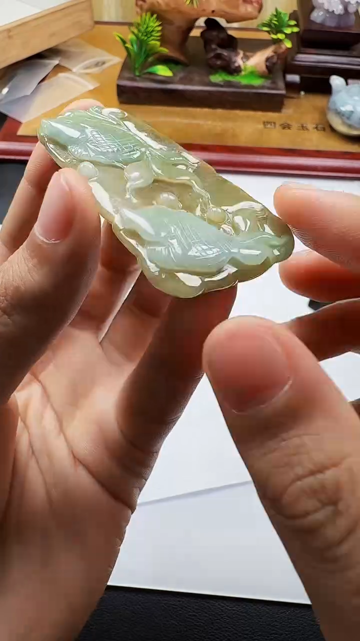 吊坠(不含链)未镶嵌翡翠1