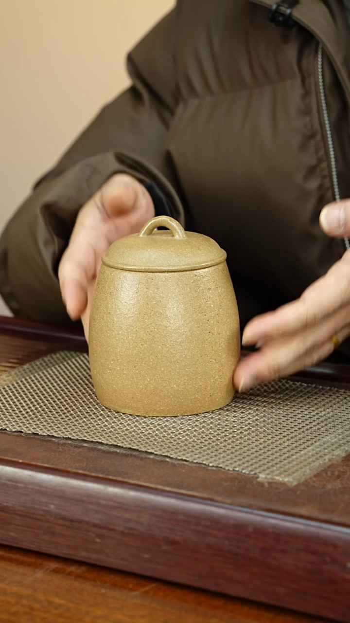 宜兴原矿紫砂茶叶罐