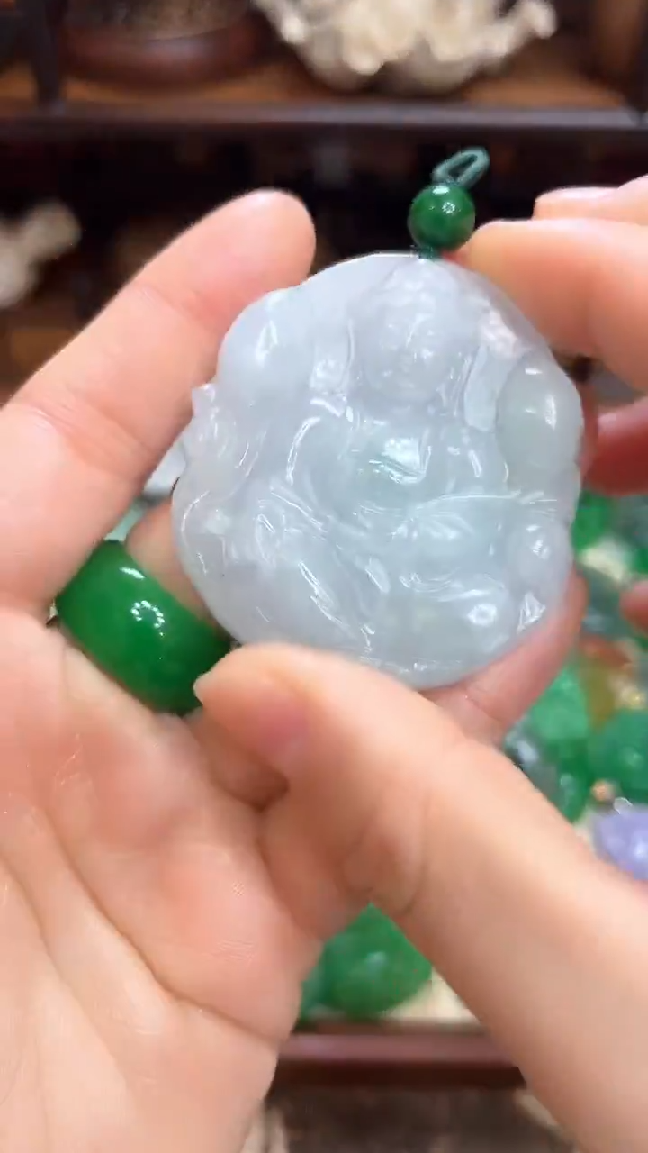 吊坠(赠链)未镶嵌翡翠138