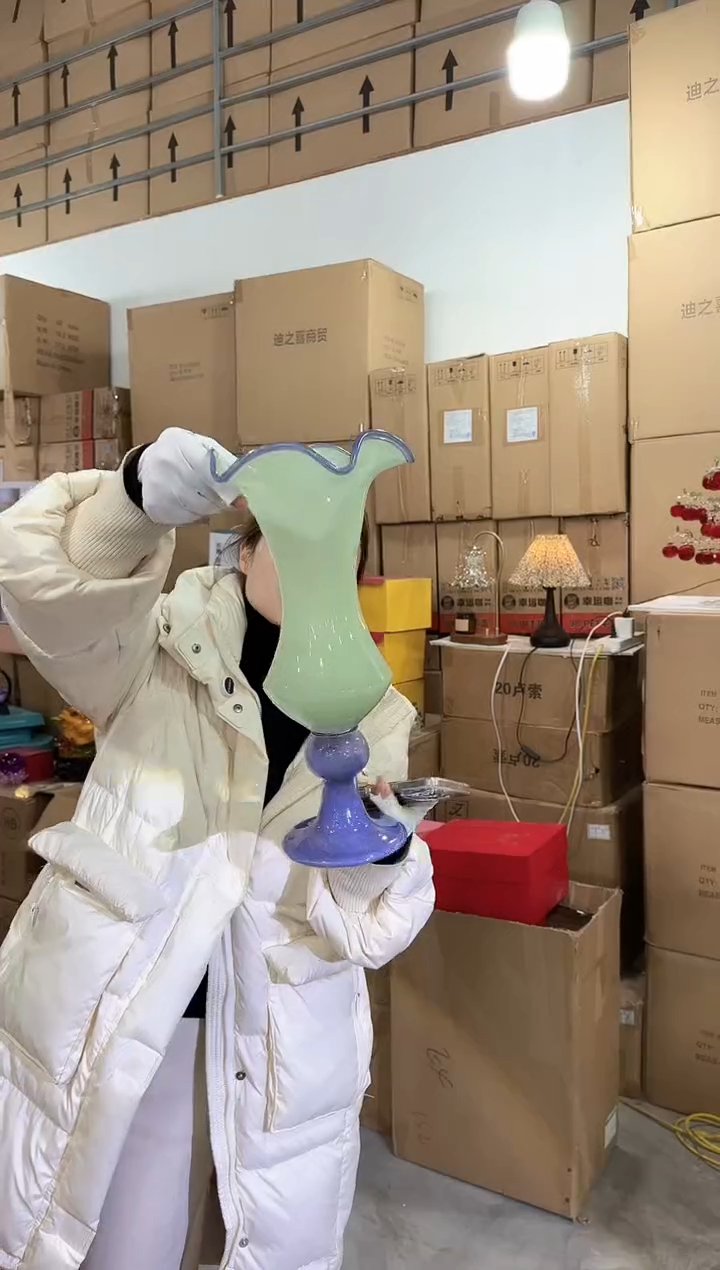 【闪购商品】无铅玻璃悠悠Y-花器-66早