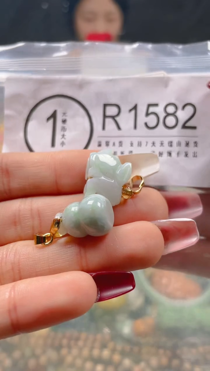 【闪购商品】翡翠颈饰未镶嵌/R/翡翠A货一图一物