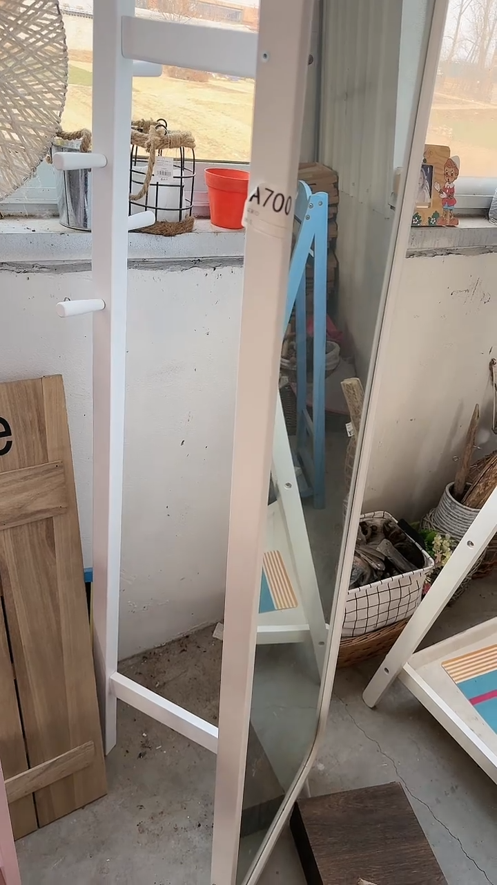 【闪购商品】单品孤品样品700白色榉木镜