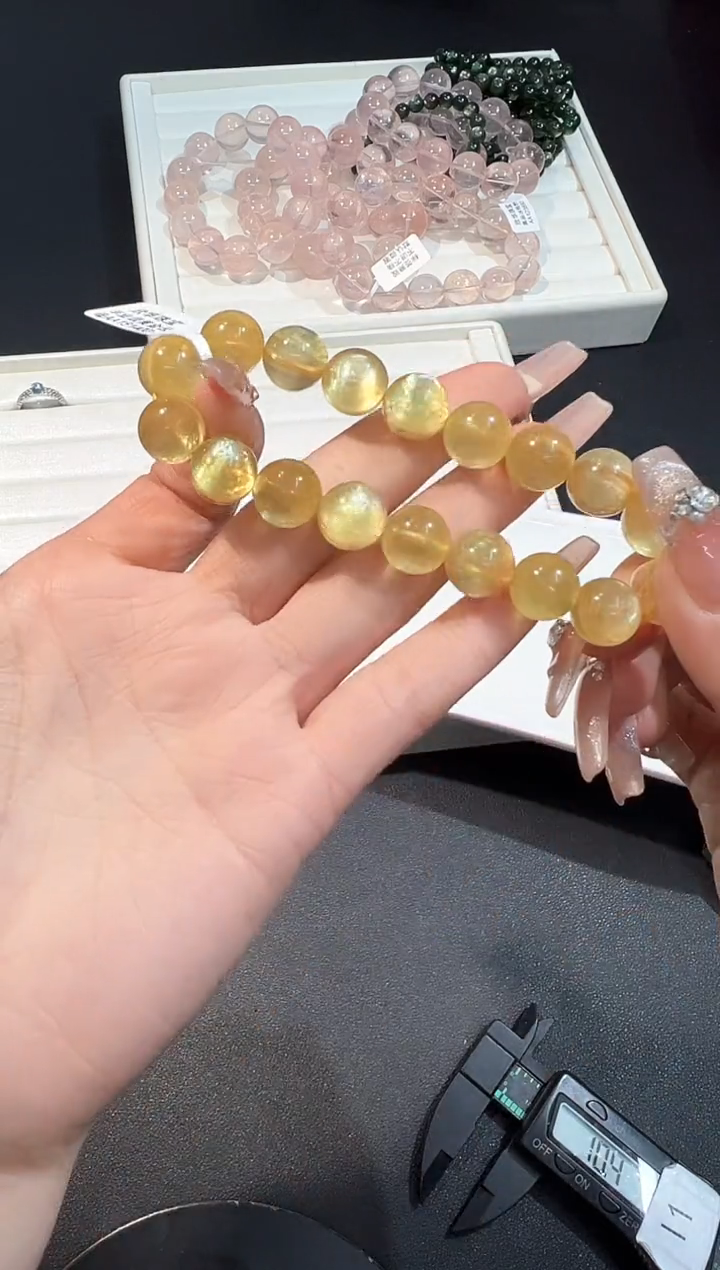【闪购商品】水晶手串未镶嵌6D多样性发其一/1条默认微瑕