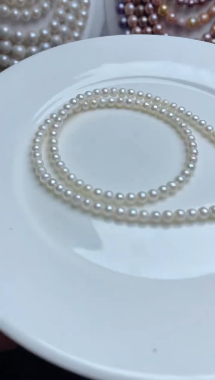 淡水珍珠未镶嵌颈饰2126