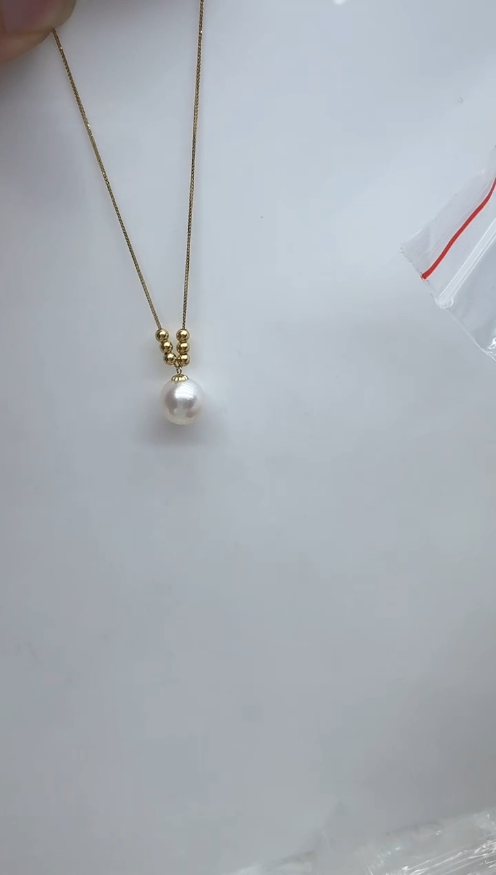 【闪购商品】海水珍珠颈饰18K金镶嵌清货