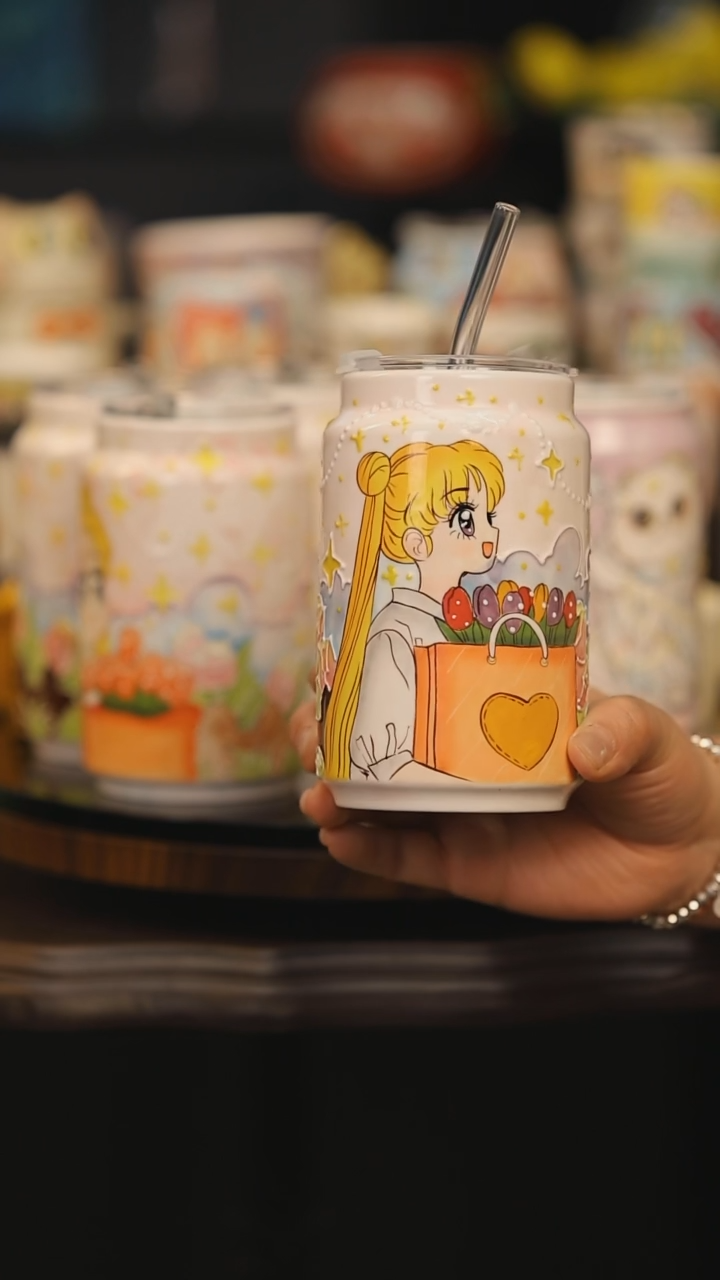 【闪购商品】摆件景德镇釉下彩绘设计师款式陶瓷