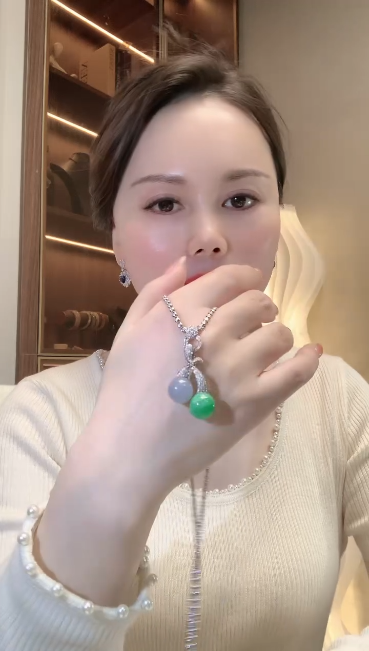 【闪购商品】翡翠吊坠(不含链)18K金镶嵌A41 多样性发货一件