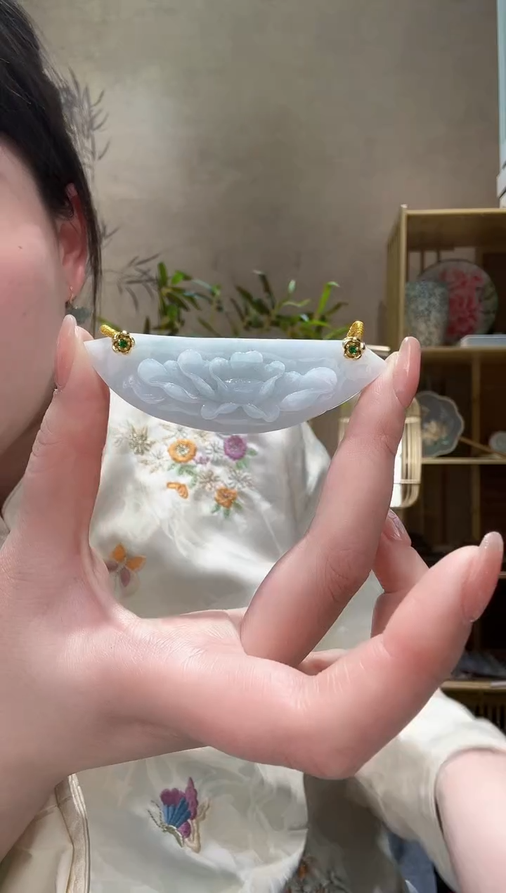 【闪购商品】翡翠颈饰未镶嵌吊坠