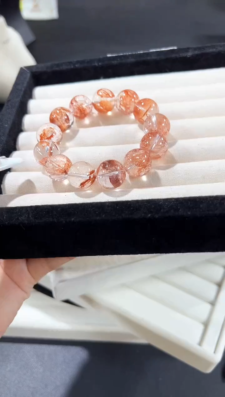 未镶嵌手串水晶81e多样性发其一【1条】默认微瑕15mm