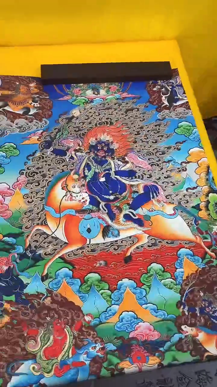 卷轴画绘画类唐卡 16074