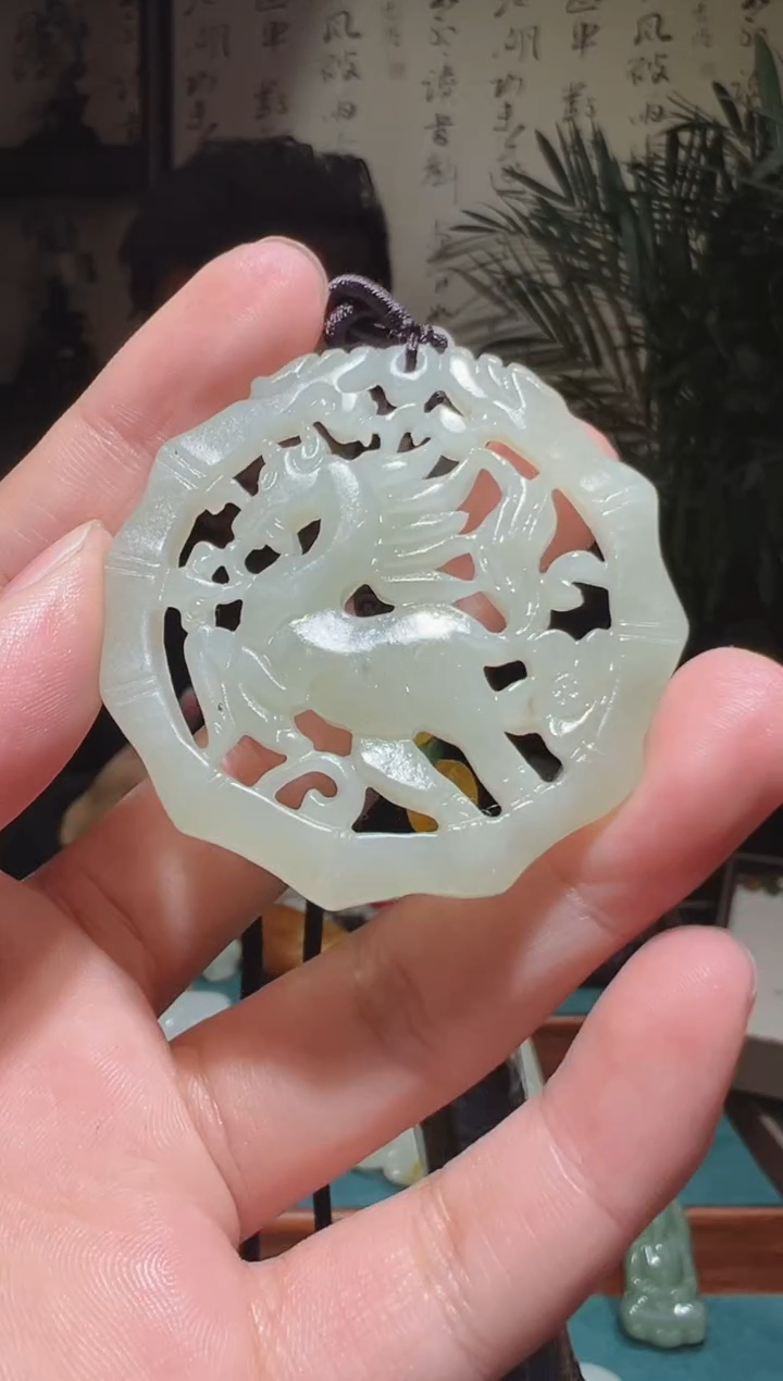 【闪购商品】和田玉吊坠(不含链)未镶嵌1