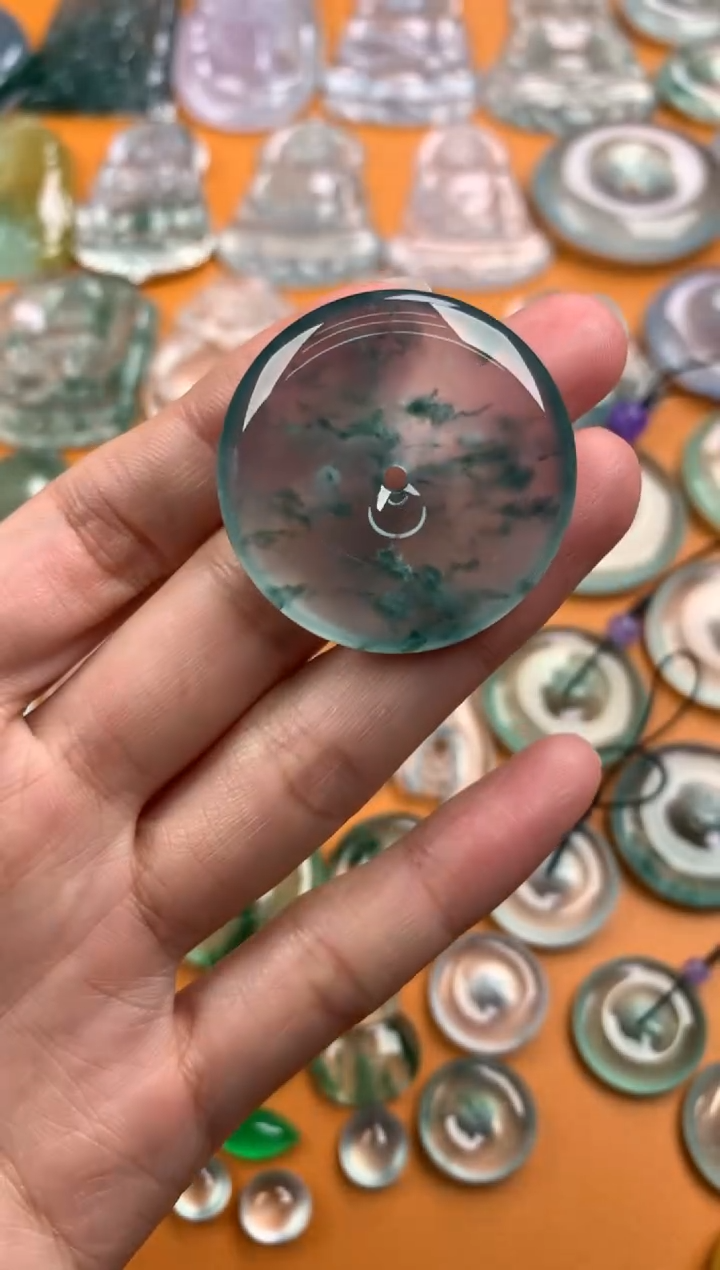 【闪购商品】翡翠颈饰未镶嵌33.7-6.4