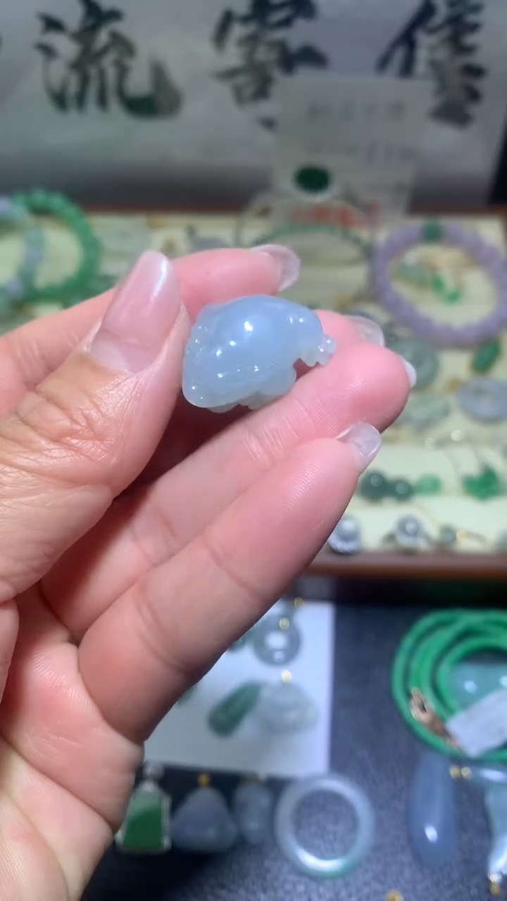 【闪购商品】翡翠颈饰未镶嵌028翡翠吊坠