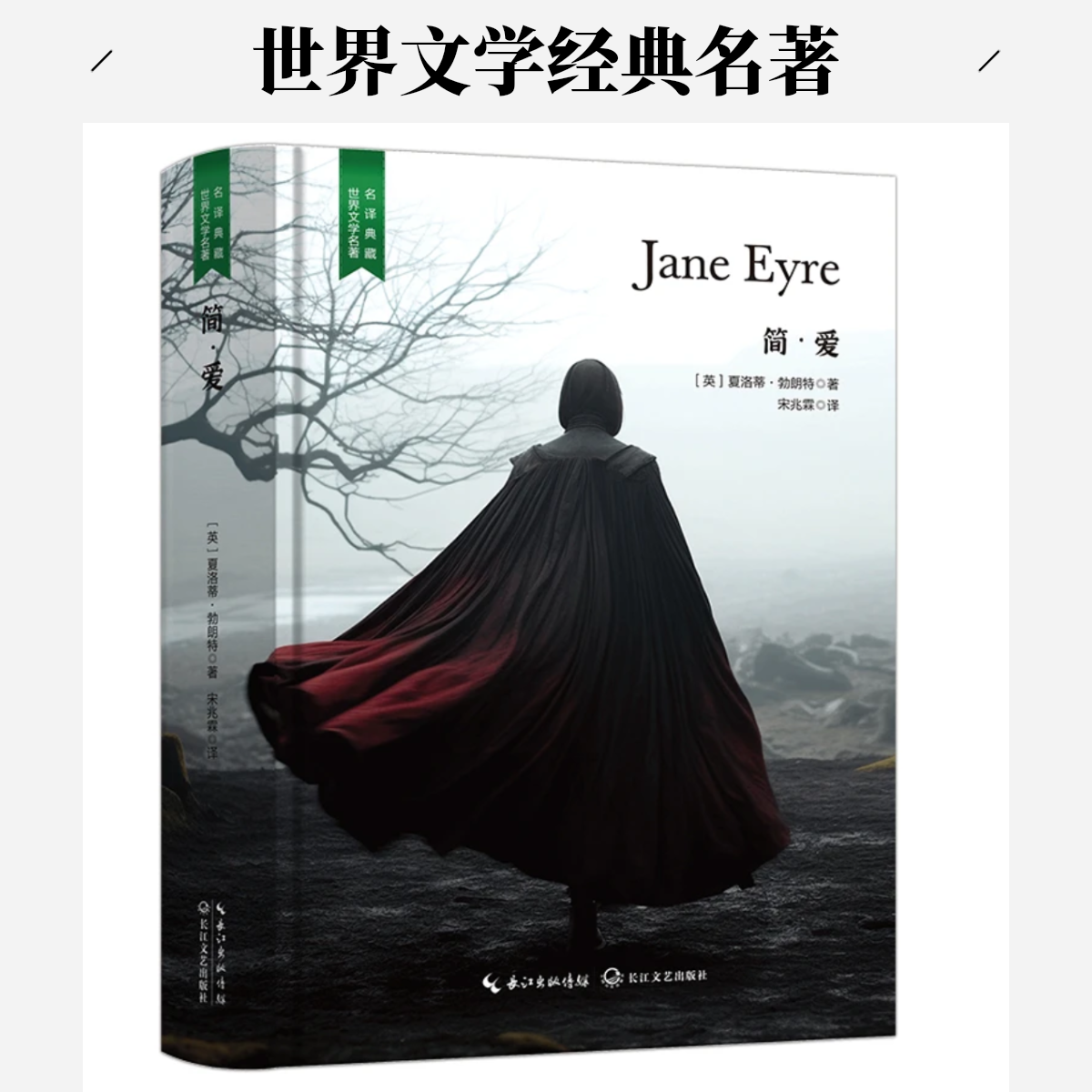 简·爱世界文学经典名著名译典藏未删减精装小说课外阅读女性成长