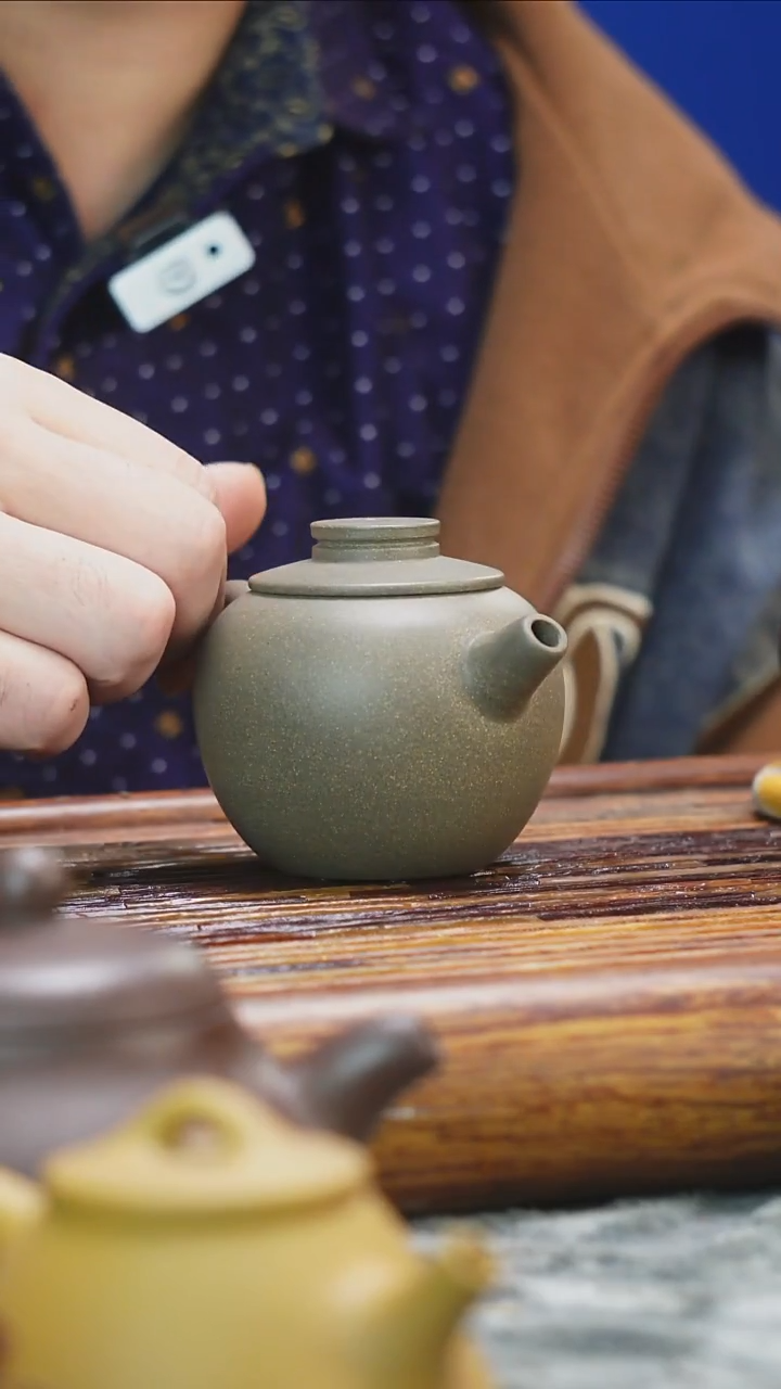 茶壶紫砂老青段光塑酒壶