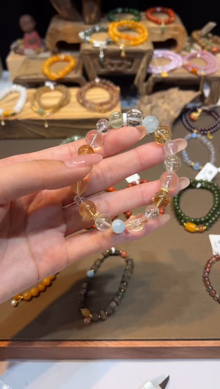 未镶嵌手链水晶手饰@@F6113