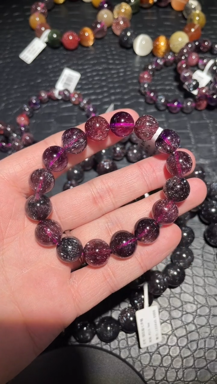 【闪购商品】水晶手链未镶嵌单圈超七A12