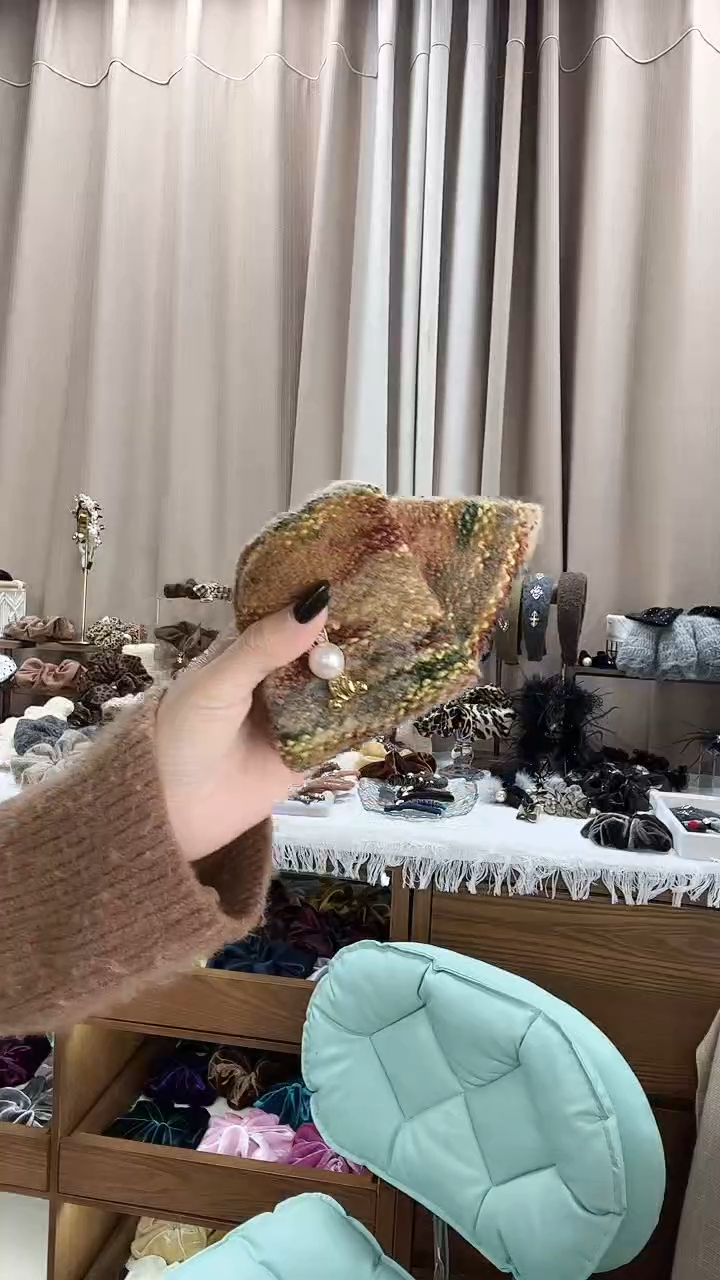 非金属布艺发饰13cm