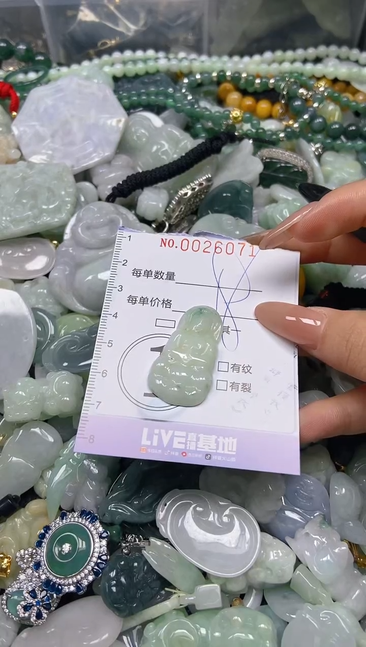 【闪购商品】翡翠颈饰未镶嵌闪购0026071